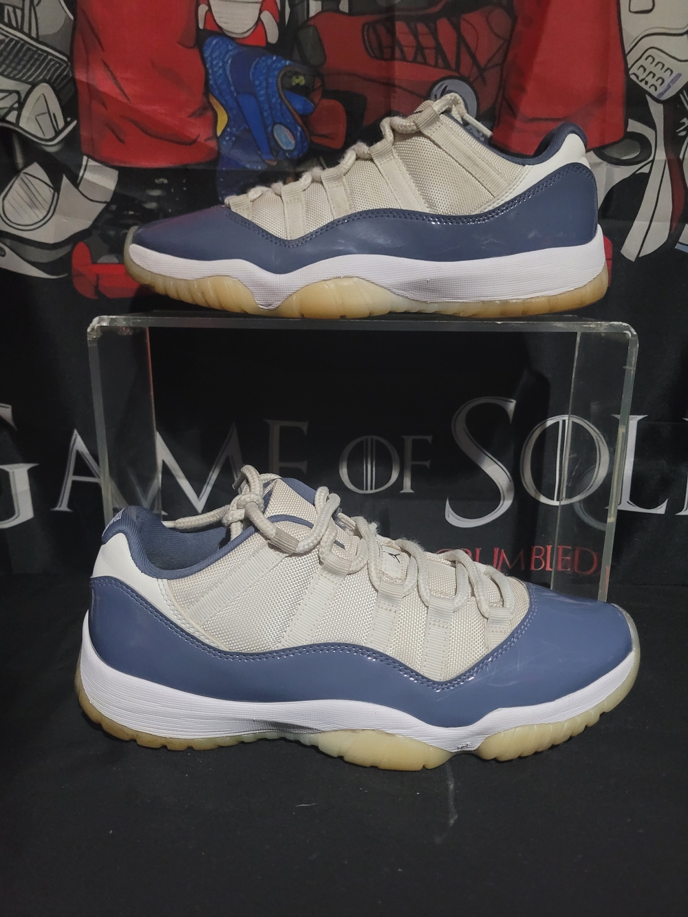 Jordan 11 Retro Low Sneakers Diffused Blue